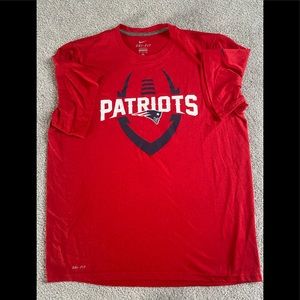 xl mens dri-fit patriots tshirt